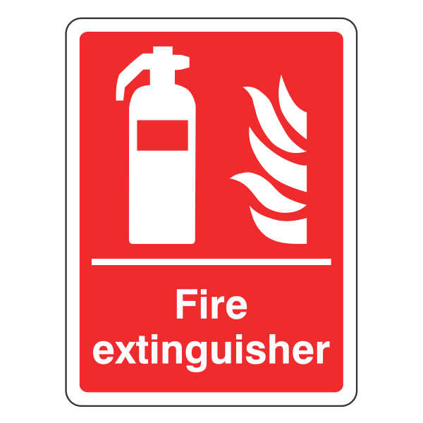 Fire Extinguisher Sign