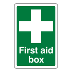 First Aid Box Sign