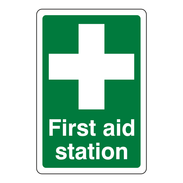 First Aid Station Sign