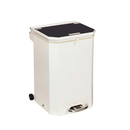 Flame Retardant Hands Free Bin - 50 Litre Black