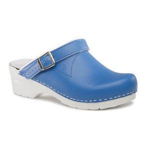 Flexiklog Unisex Flexible Clog with Elasticated Heel Strap - Sky Blue