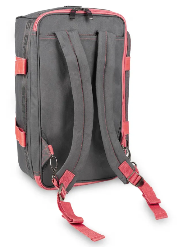 GP's Light medical bag – Grey and Salmon pink