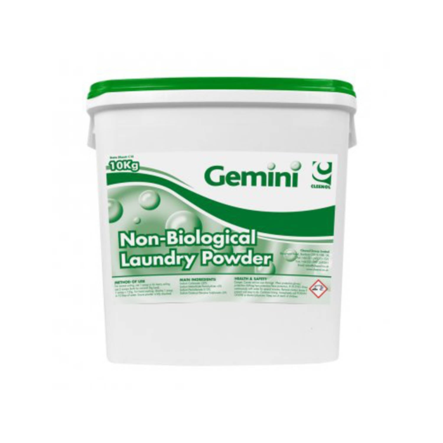 Gemini Non Biological Laundry Powder - 10kg