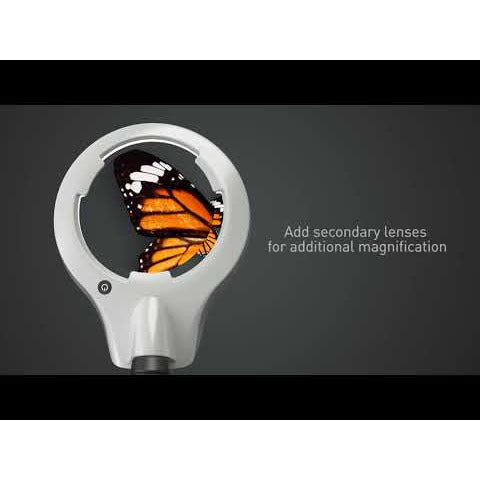 Glamox Luxo Circus LED Medical Illuminated Dimmable Magnifier with 3.5d Lens