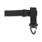 Glove Holder/Rope Accessory w/ Multi-Use Carabiner - Black Polyester