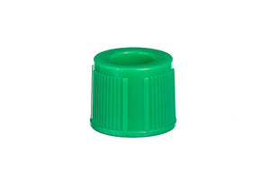 Green Snap Cap for Recapping 13mm Tubes - Bag of 1000