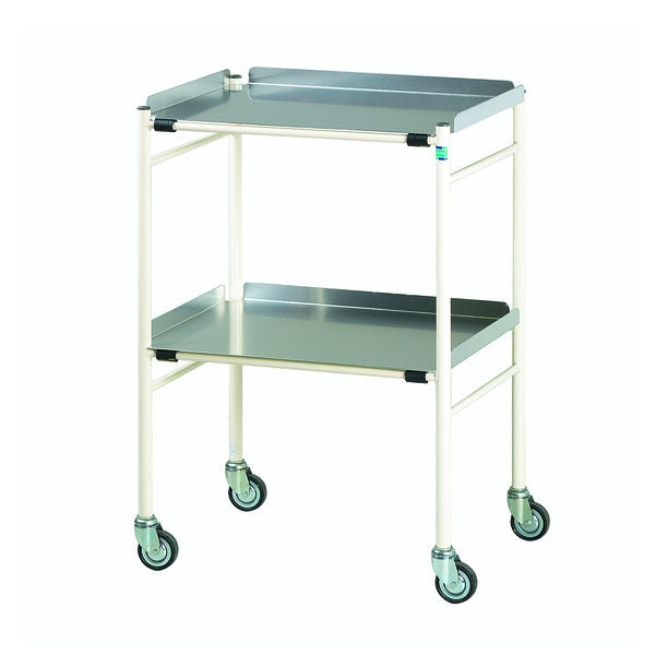 Halifax Surgical Trolley 610mm x 460mm Aluminium