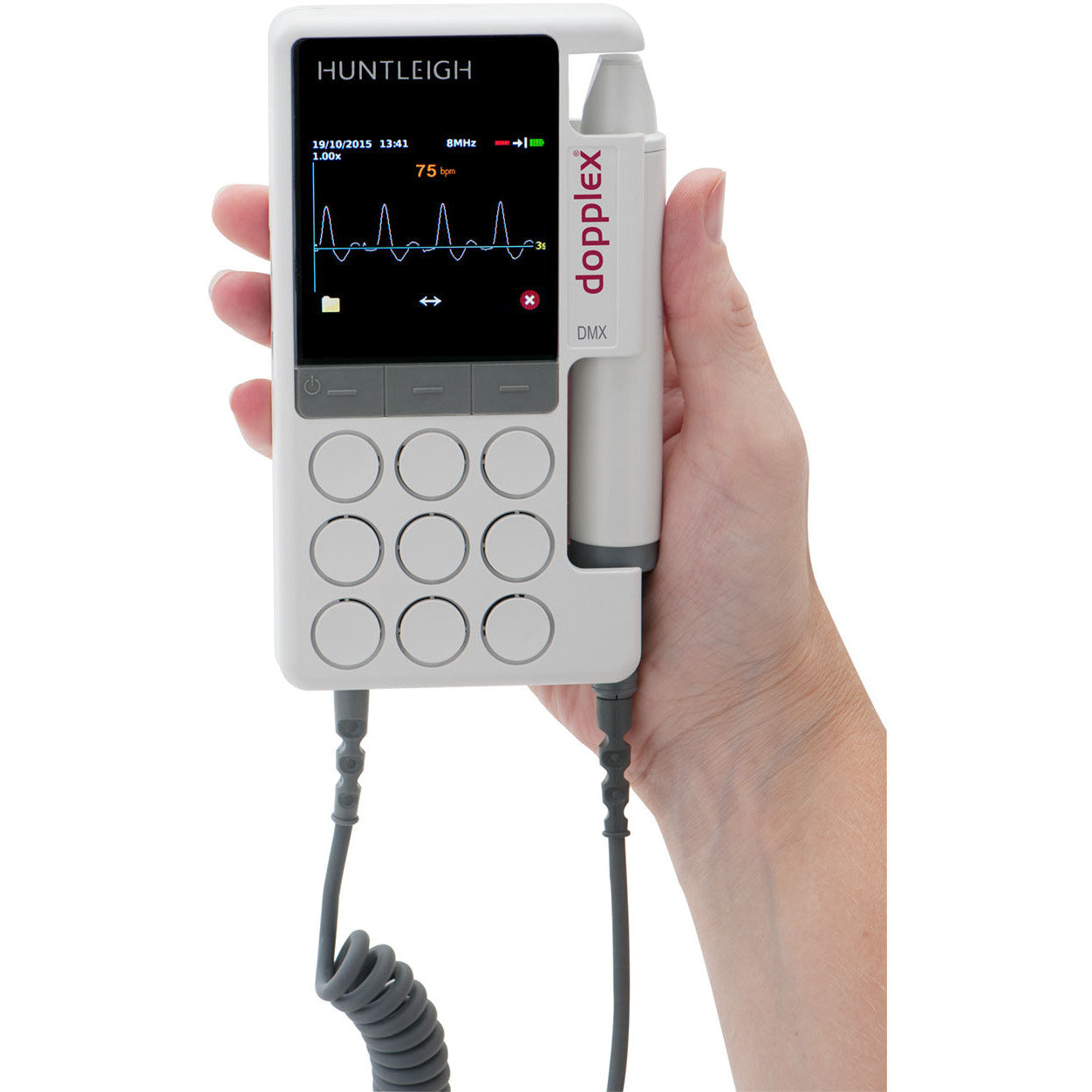 Huntleigh DMX Digital Bi-Directional Vascular Doppler - Probe not Included