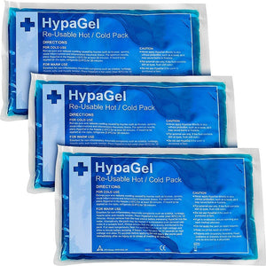 HypaGel Hot/Cold Pack Standard, Pack of 3