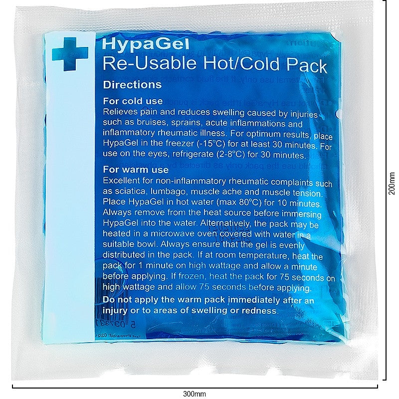 HypaGel Hot/Cold Therapy Pack, Compact - 13 x 14 cm - Single