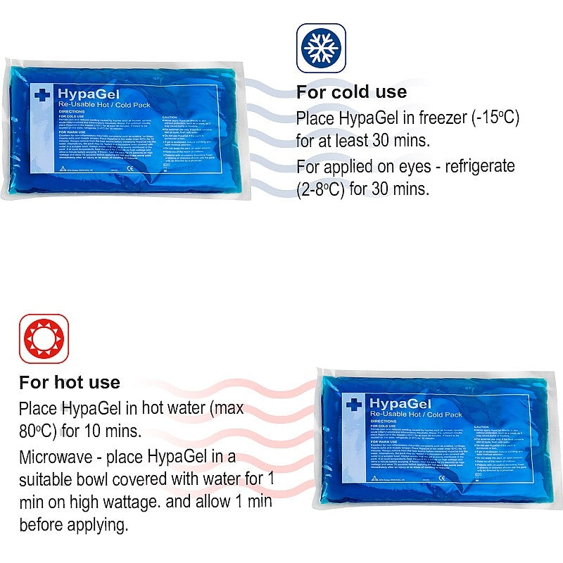 HypaGel Hot/Cold Therapy Pack, Large - 30 x 20cm - Single