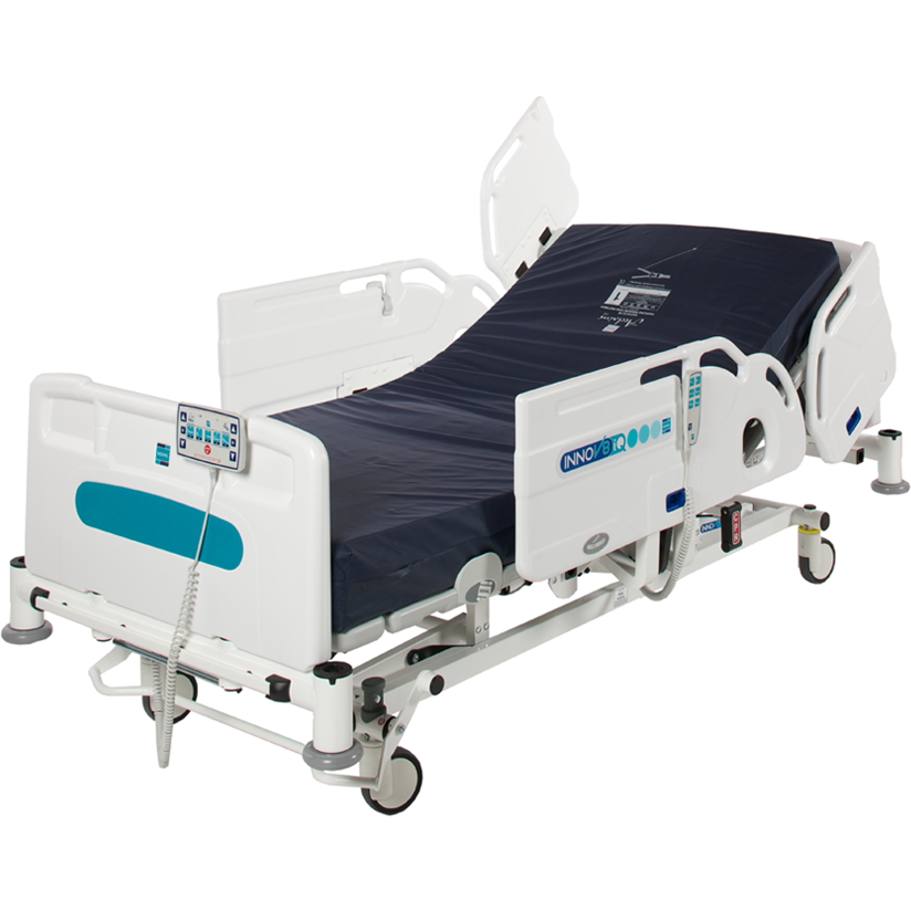 Innov8 iQ Hospital Ward Bed with Split Side Rails