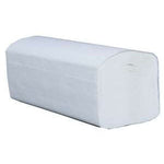 Interfold pro 2 Ply white towels 25 x 23cm - 3200 towels