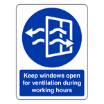 Keep Windows Open Sign