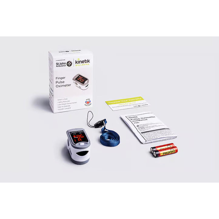 Kinetik Wellbeing Finger Pulse Oximeter (Sp02)