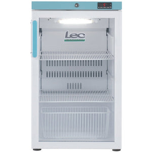 Lec PEGR107UK - 107L Countertop Pharmacy Refrigerator - Glass Door