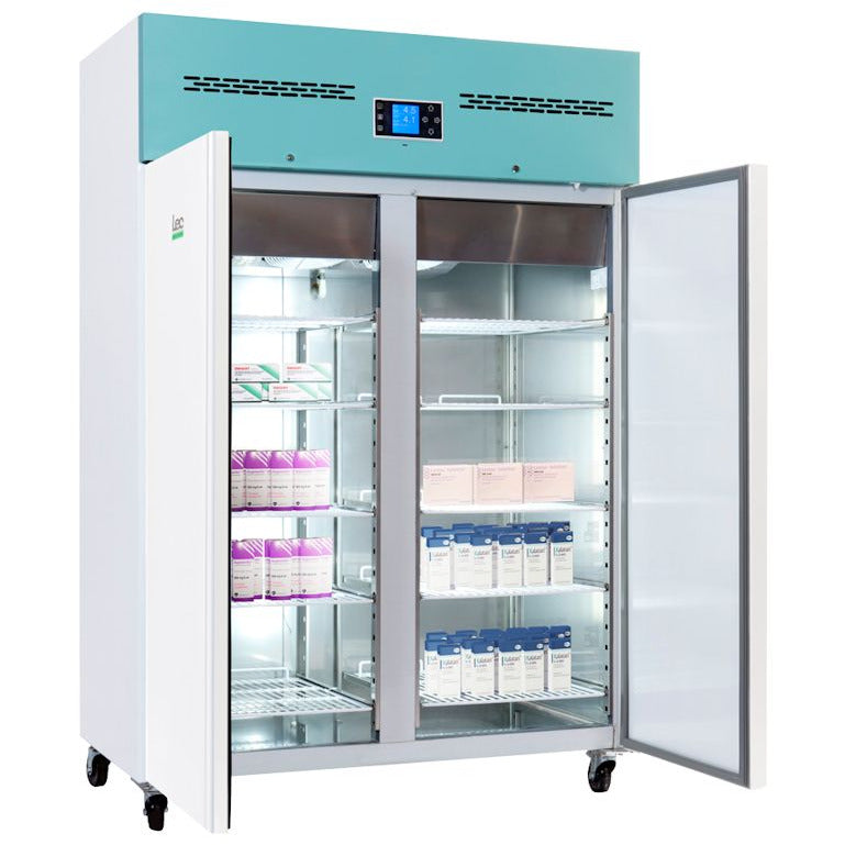 Lec PSR1200UK - 1200L Large Capacity Pharmacy Fridge - Solid Door