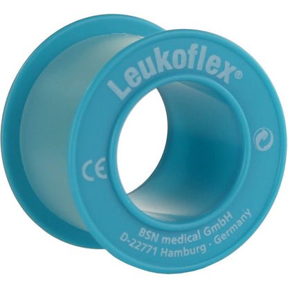 Leukoflex Tape 2.5cm x 5m Waterproof Adhesive Tape per Roll