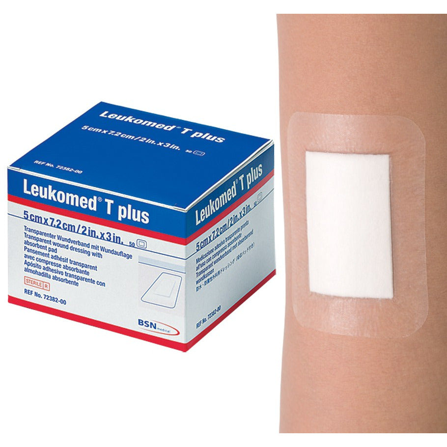 Leukomed T Plus Dressing 10cm x 25cm (pad size 5cm x 20cm) Pack of 50