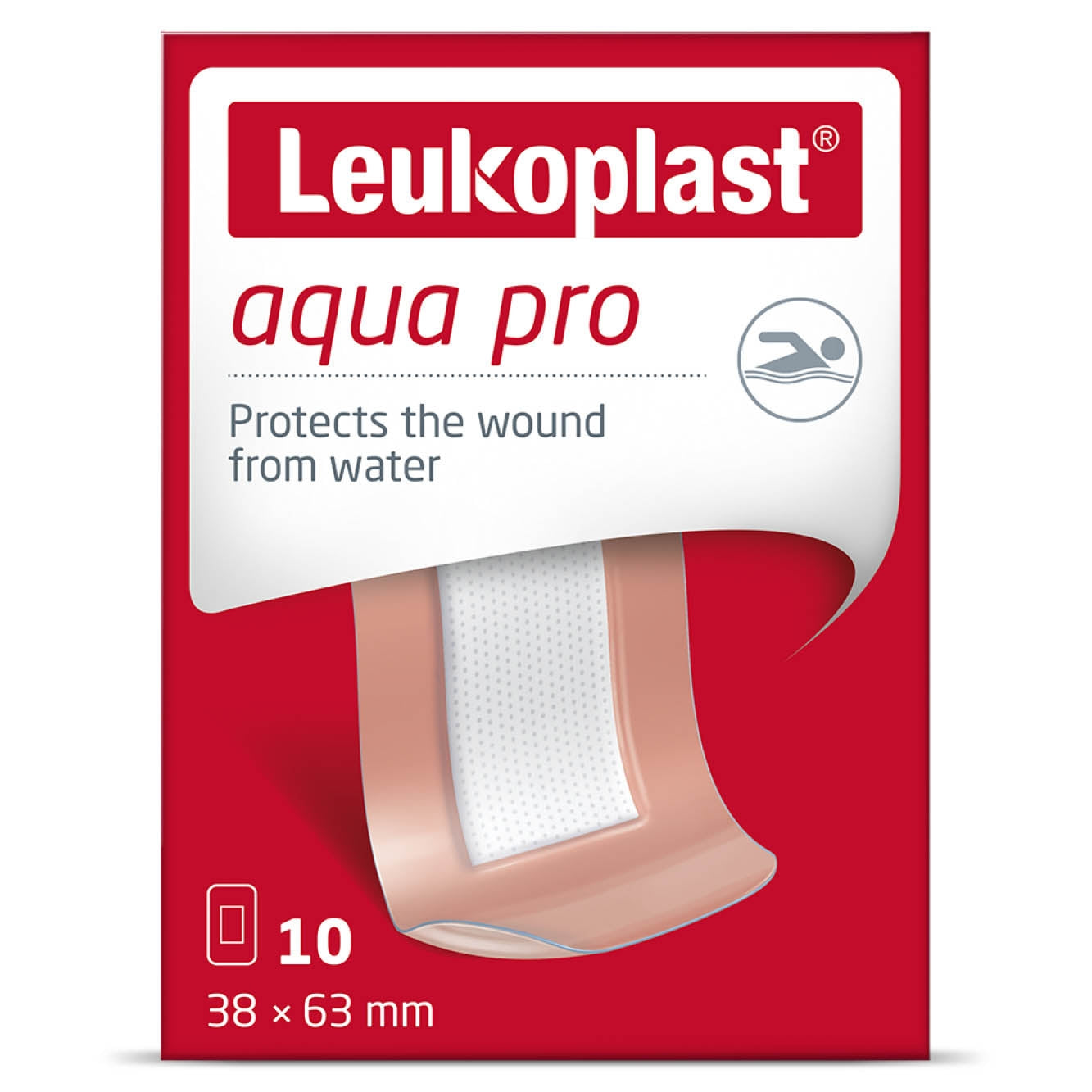 Leukoplast Aqua pro - 10 pcs - 38x63mm