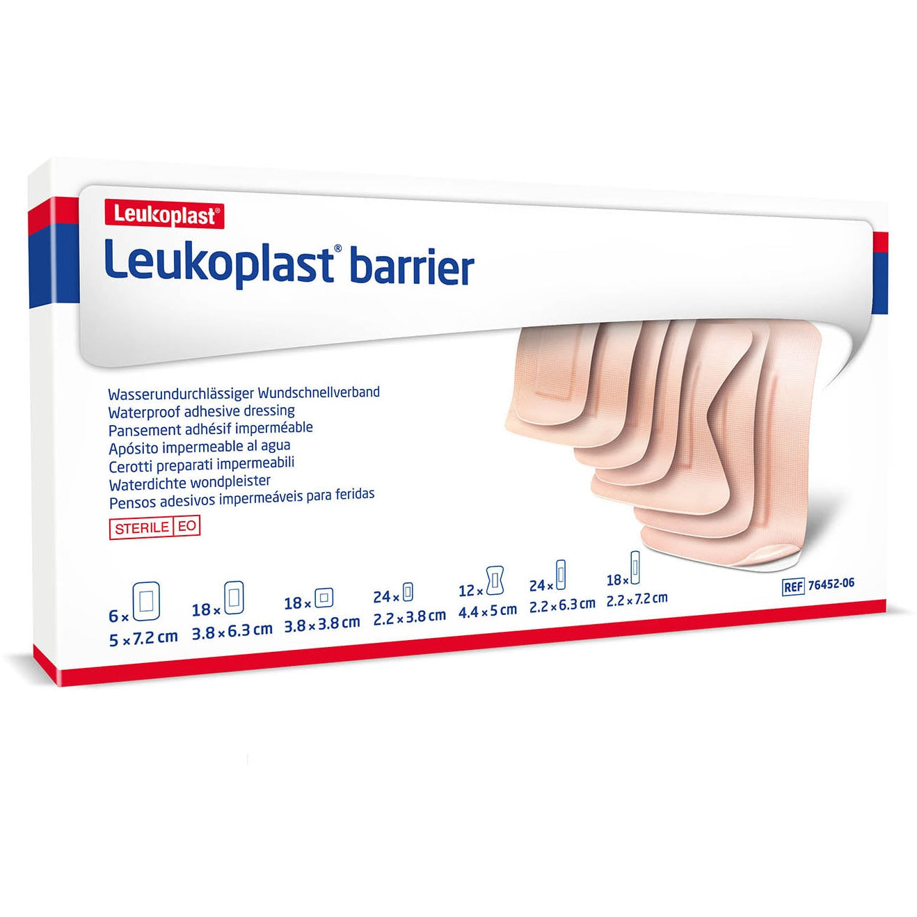 Leukoplast Barrier Assorted Dressing x 120