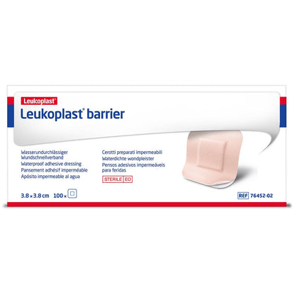 Leukoplast Barrier Dressings 3.8cm x 3.8cm x 100