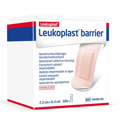 Leukoplast Barrier Dressings 6.3cm x 2.2cm x 100