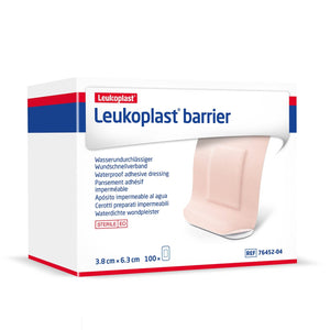 Leukoplast Barrier Dressings 6.3cm x 3.8cm x 100