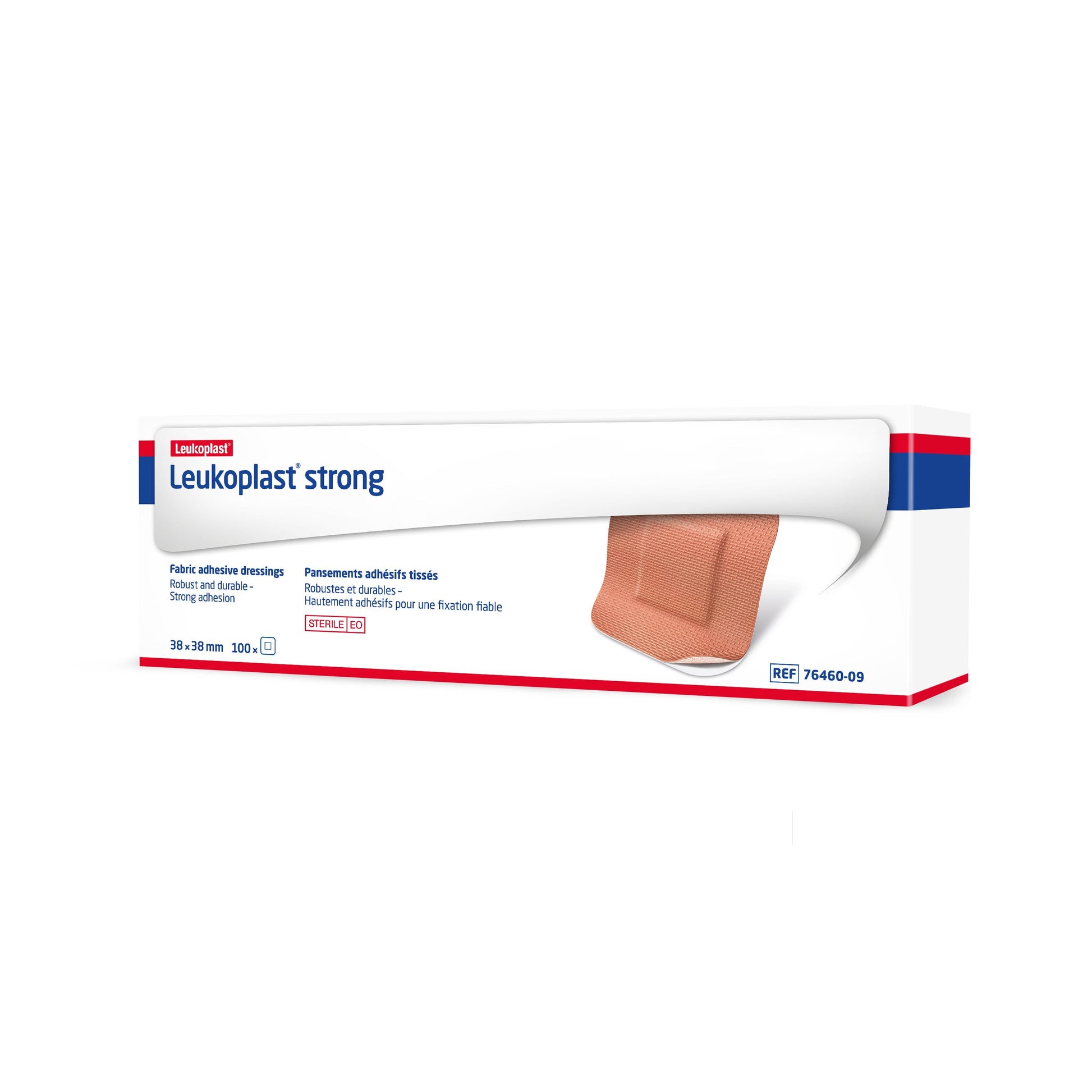 Leukoplast Strong 3.8cm X 3.8cm (Pack of 100)