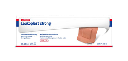 Leukoplast Strong 3.8cm X 3.8cm (Pack of 100)