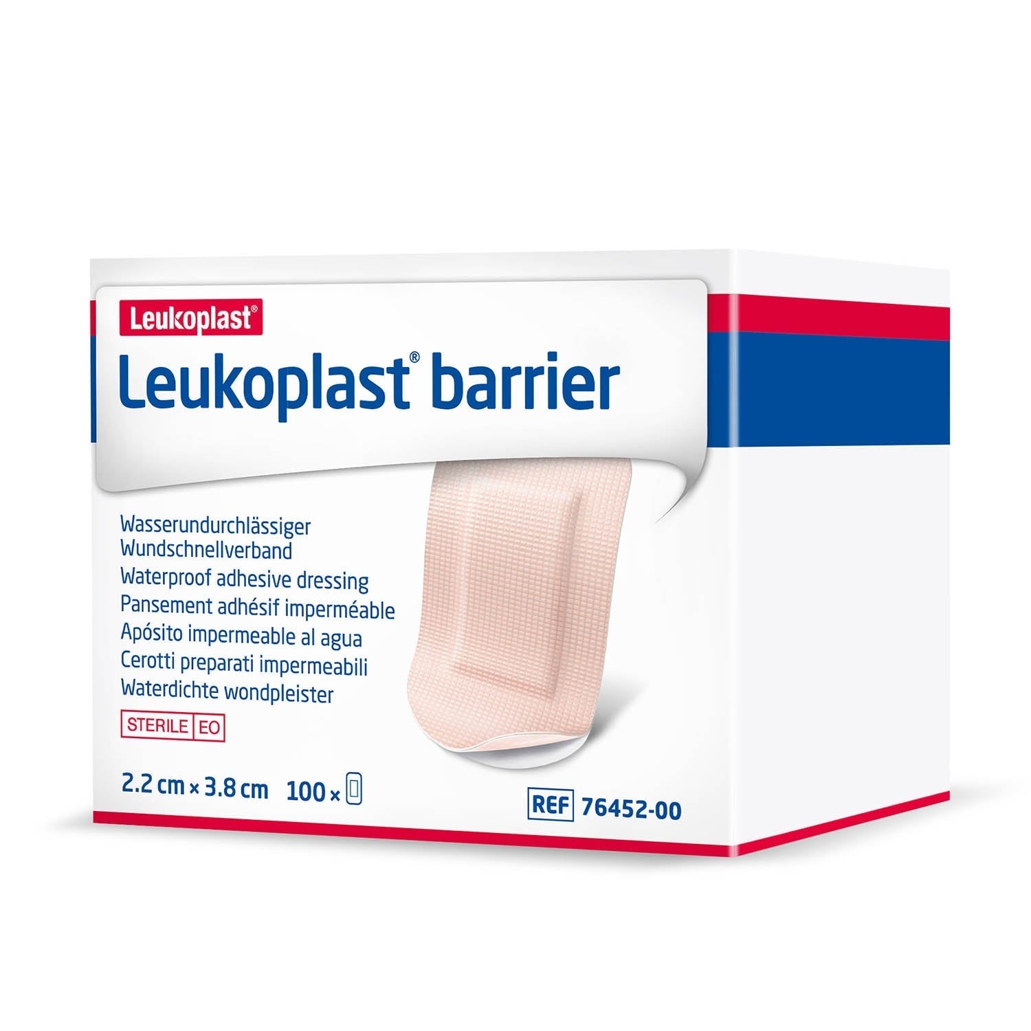 Leukoplast barrier 3.8cm x 2.2cm x 100