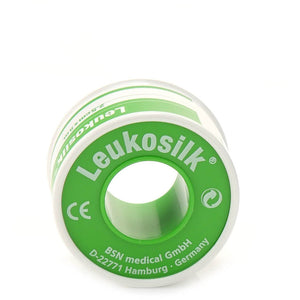 Leukosilk Smooth Pourous Adhesive Tape - 2.5cm x 4.6m SINGLE