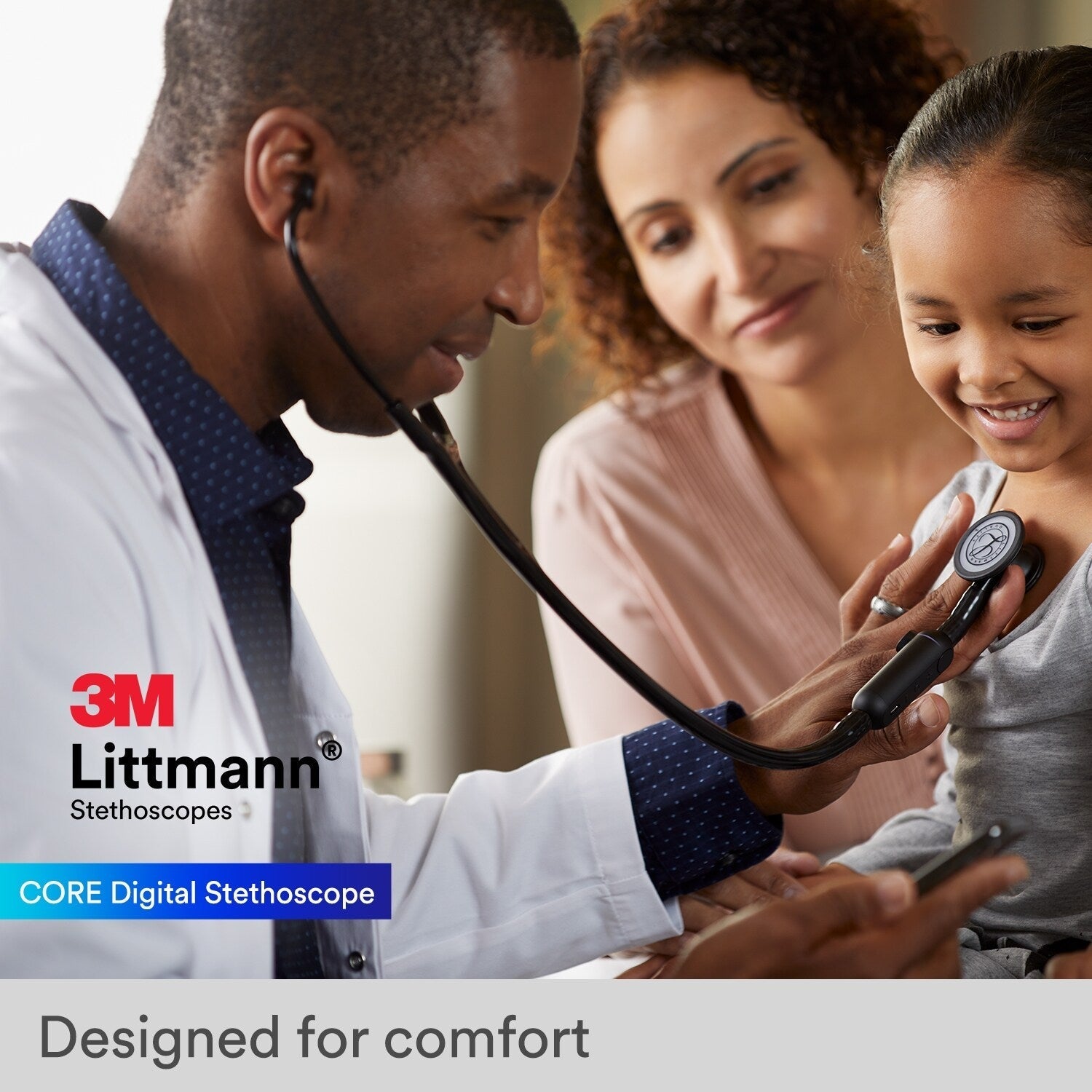 Littmann CORE Digital Stethoscope 8572 - High Polish Rainbow