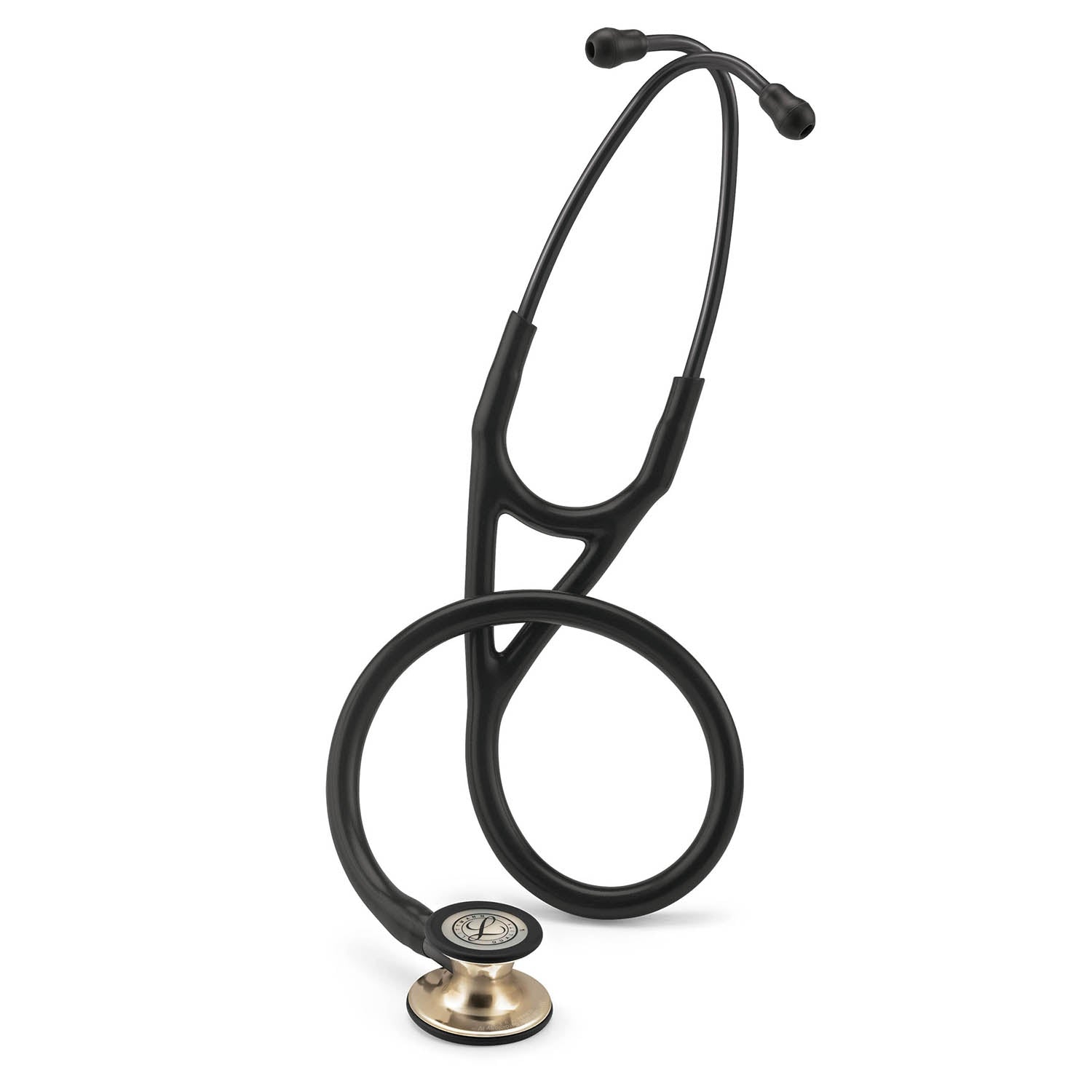 Littmann Cardiology IV Diagnostic Stethoscope: Black - Champagne Finish 6179