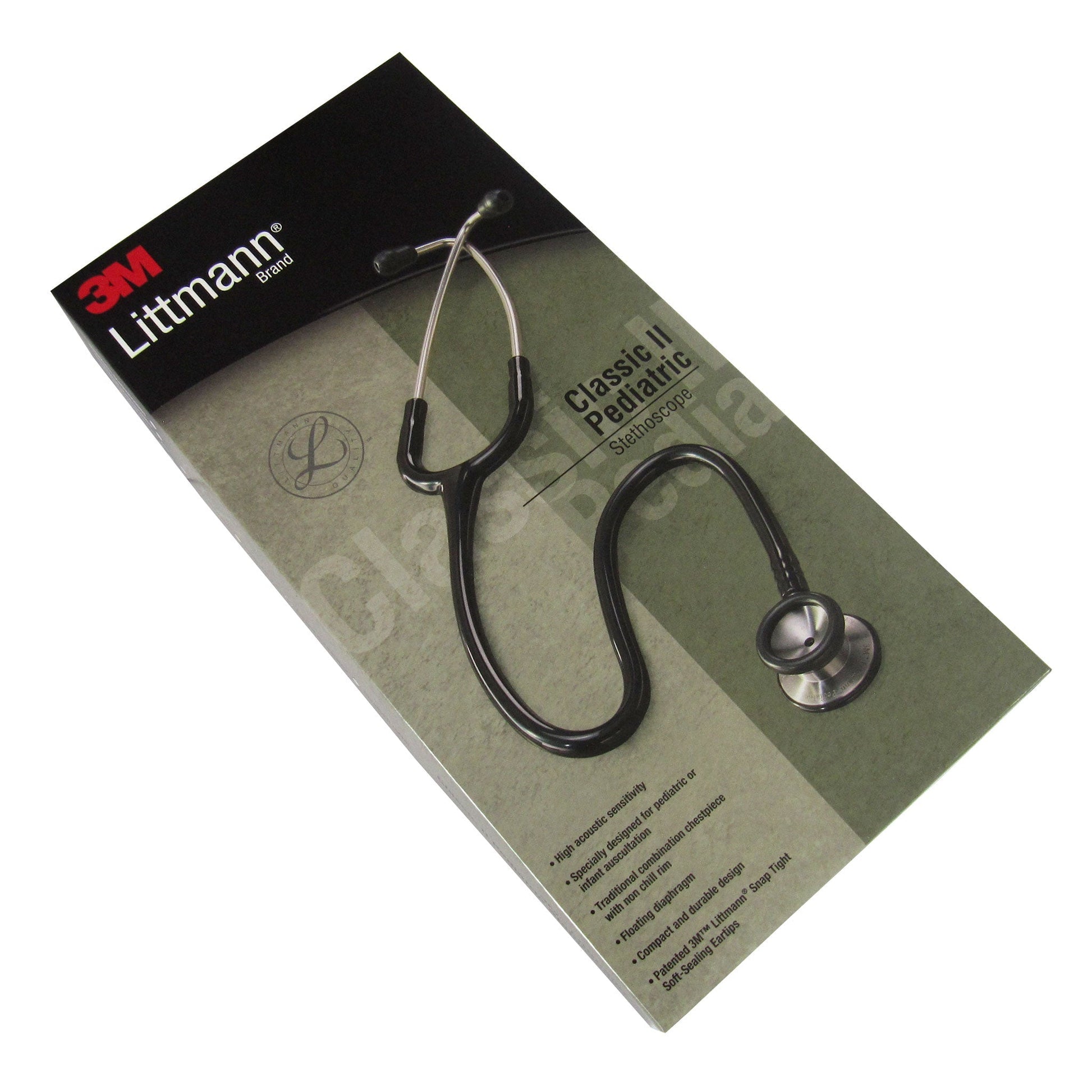 Littmann Classic II Paediatric Stethoscope: Black 2113