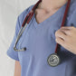 Littmann Classic III Monitoring Stethoscope: Burgundy 5627