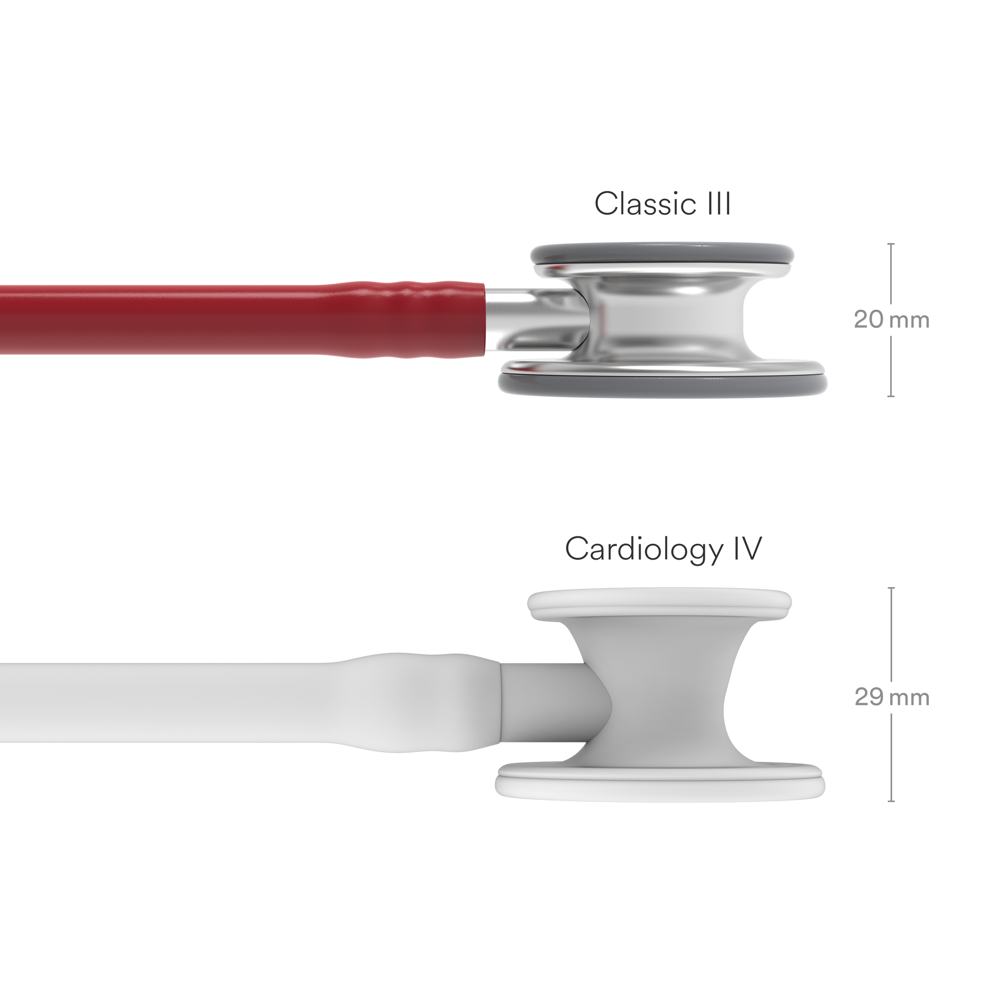 Littmann Classic III Monitoring Stethoscope: Burgundy 5627