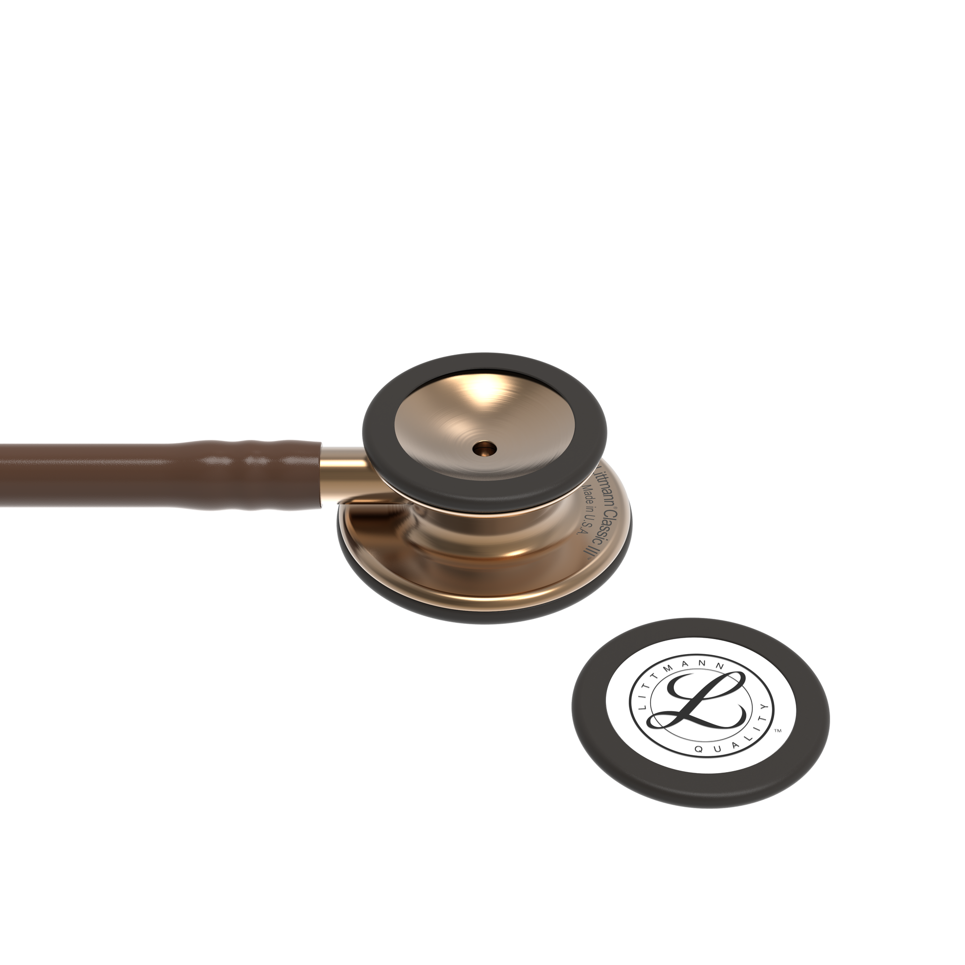 Littmann Classic III Monitoring Stethoscope: Chocolate & Copper 5809