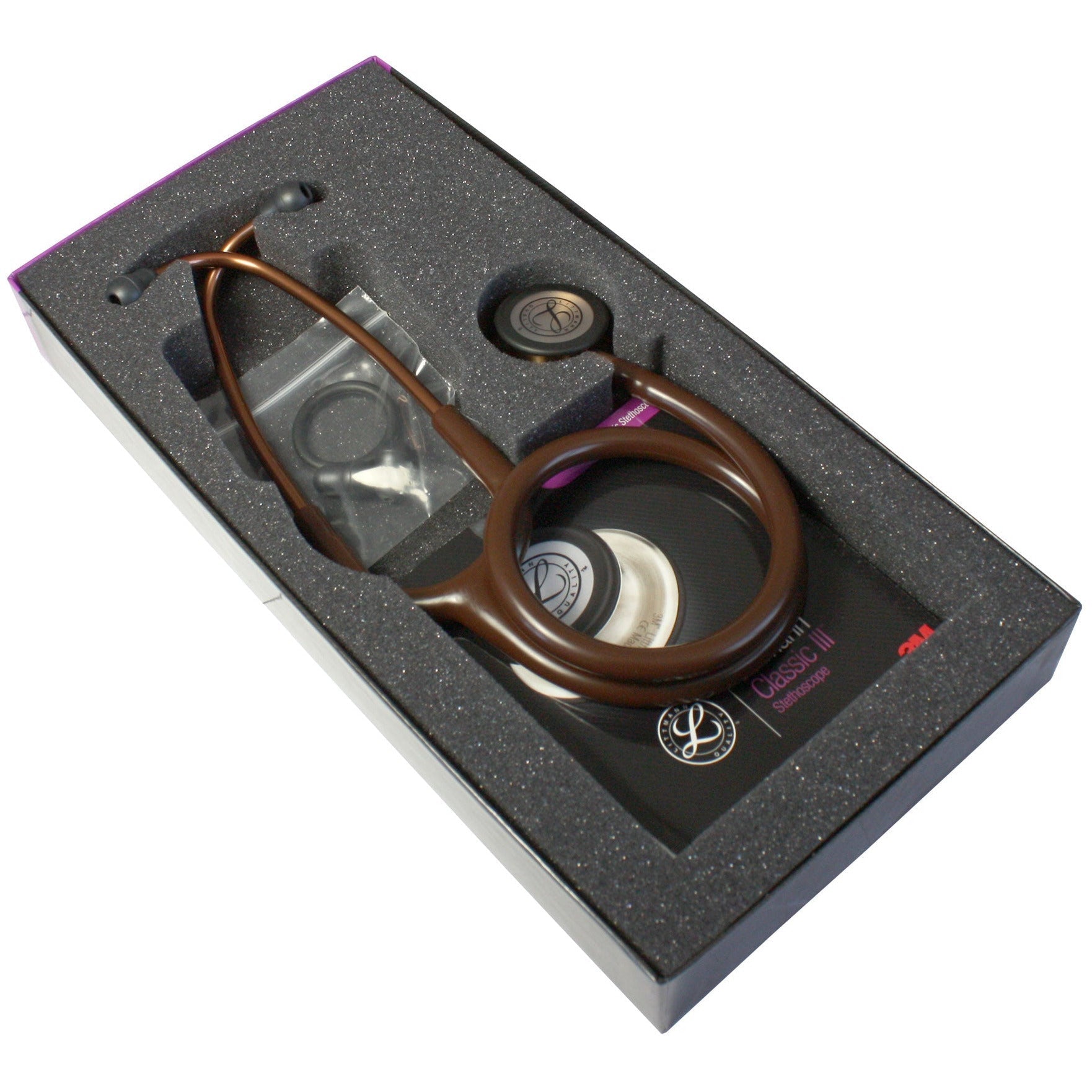 Littmann Classic III Monitoring Stethoscope: Chocolate & Copper 5809