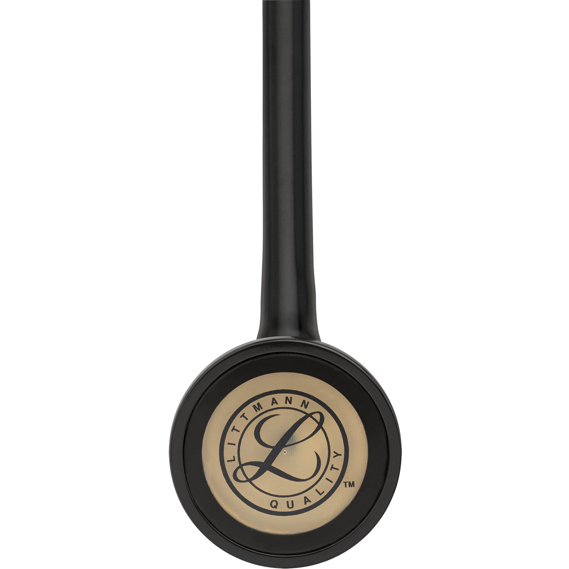 Littmann Master Cardiology Stethoscope: Black & Brass 2175