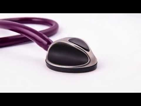 Littmann Master Cardiology Stethoscope: Black & Smoke 2176