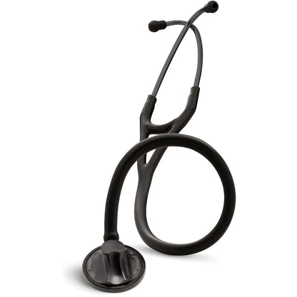 Littmann Master Cardiology Stethoscope: Black & Smoke 2176