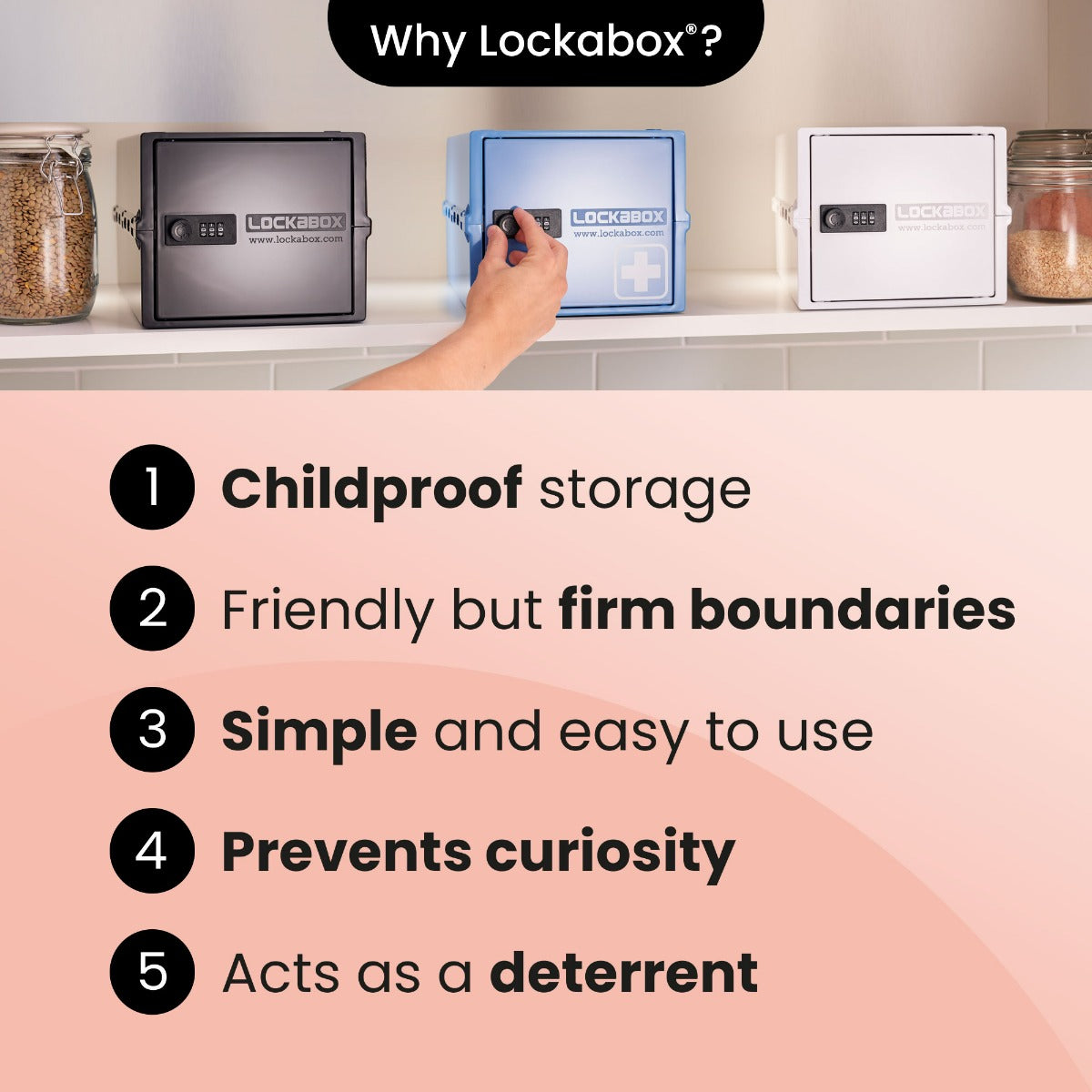 Lockabox One™ Medi Blue