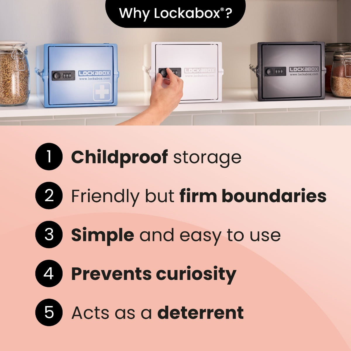 Lockabox One™ Opal White