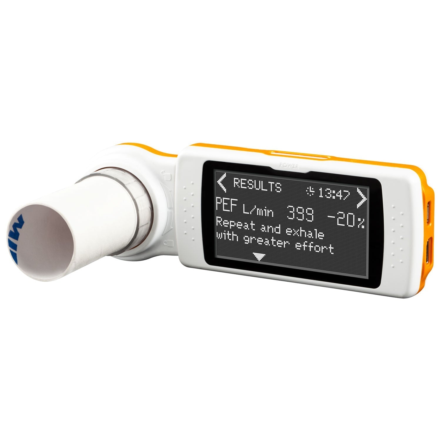 MIR Spirodoc Spirometer/Oximeter with 1 Reusable Turbine