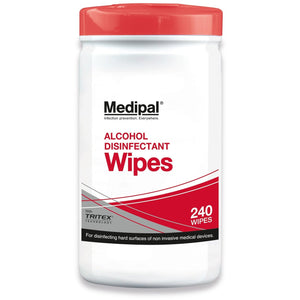 Medipal Alcohol Wipes - Pack of 240 Wipes