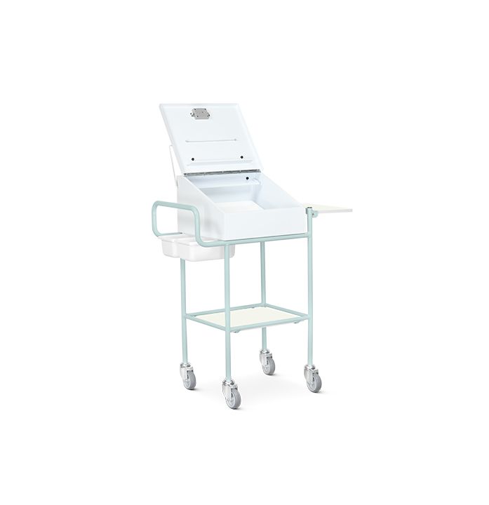 Metal Dispensing Trolley - 650 x 470 x 1100mm