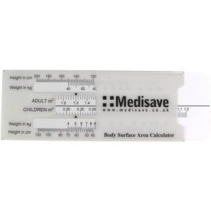 Mini Body Surface Area Calculator