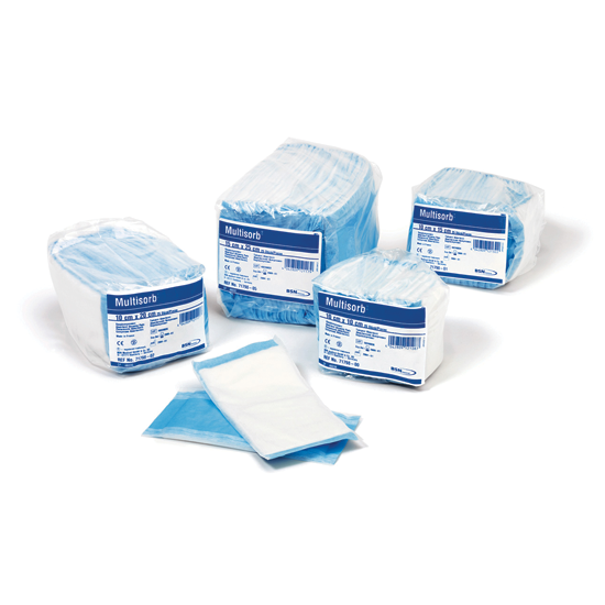 Multisorb (sterile) Dressing 20cm x 10cm Pack - 8 x 50