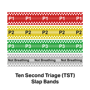 NHS Ten Second Triage (TST) A5 Aide-Mémoire Cards - Pack of 10